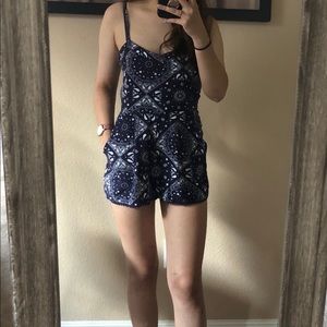Adorable blue romper